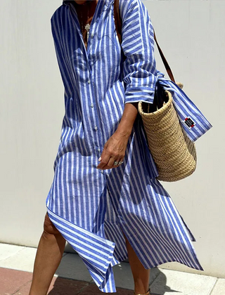 Collar and button detail
