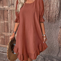 Emilie dress side view