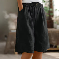 Miller shorts full length outfit view