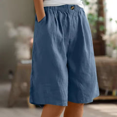 Miller shorts styled with a loose shirt