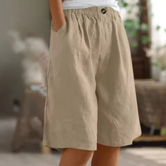 Miller shorts fabric drape close up