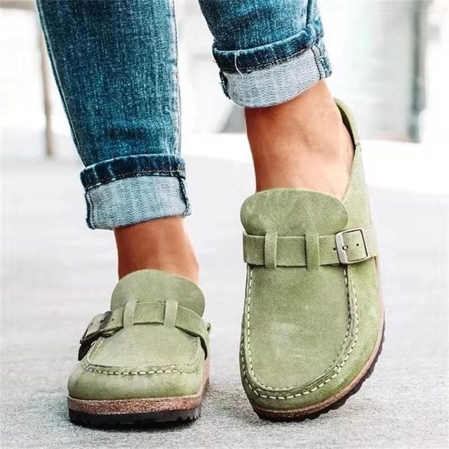 Alessia slip-on loafers in green