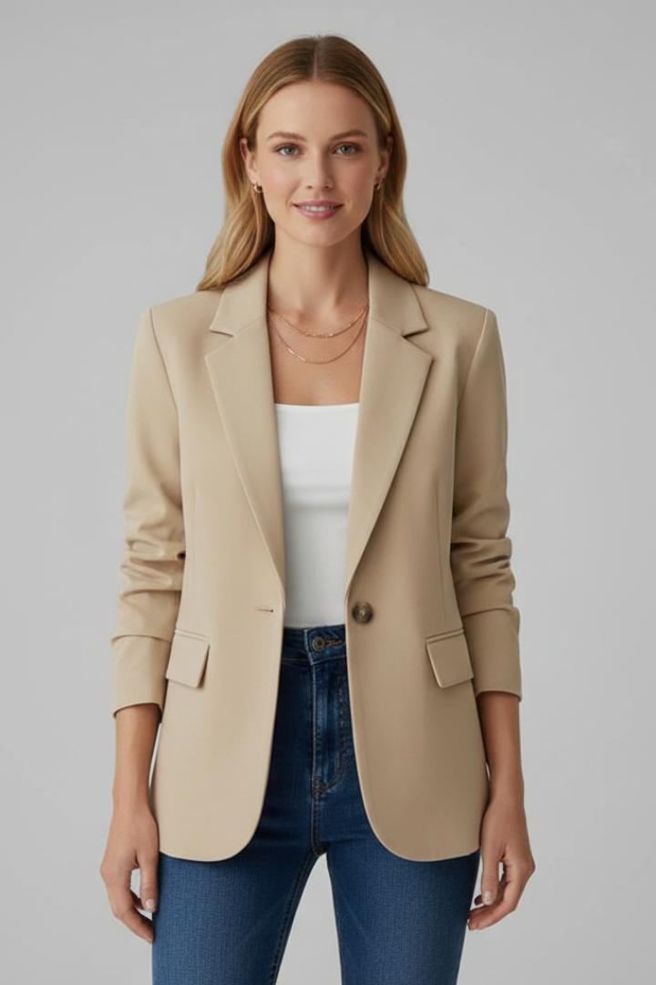 Sloane blazer in beige