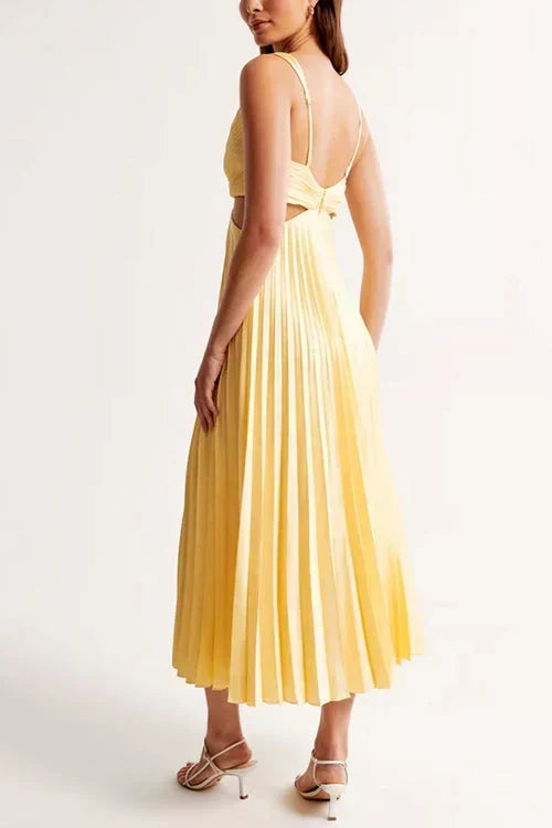 Lily Radiant Twist Dress, Sleeveless Twist-Front Maxi Dress