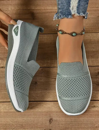 Azalea slip-on sneakers in green