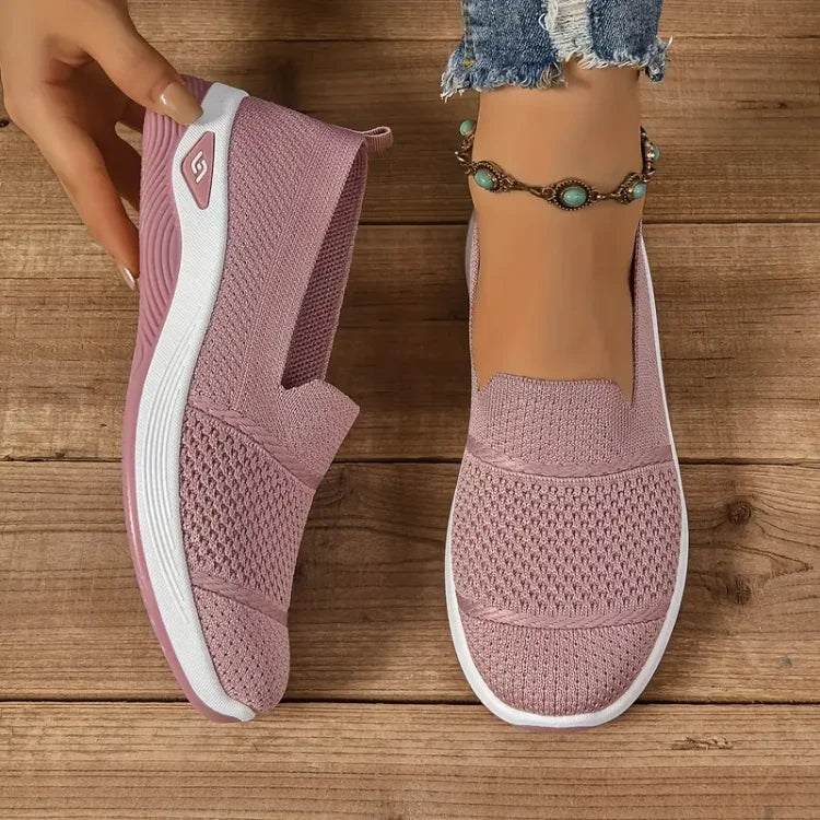 Azalea slip-on sneakers in pink