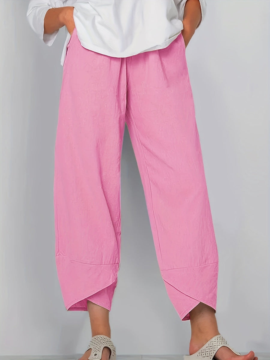 Kaeli side pocket trousers front view