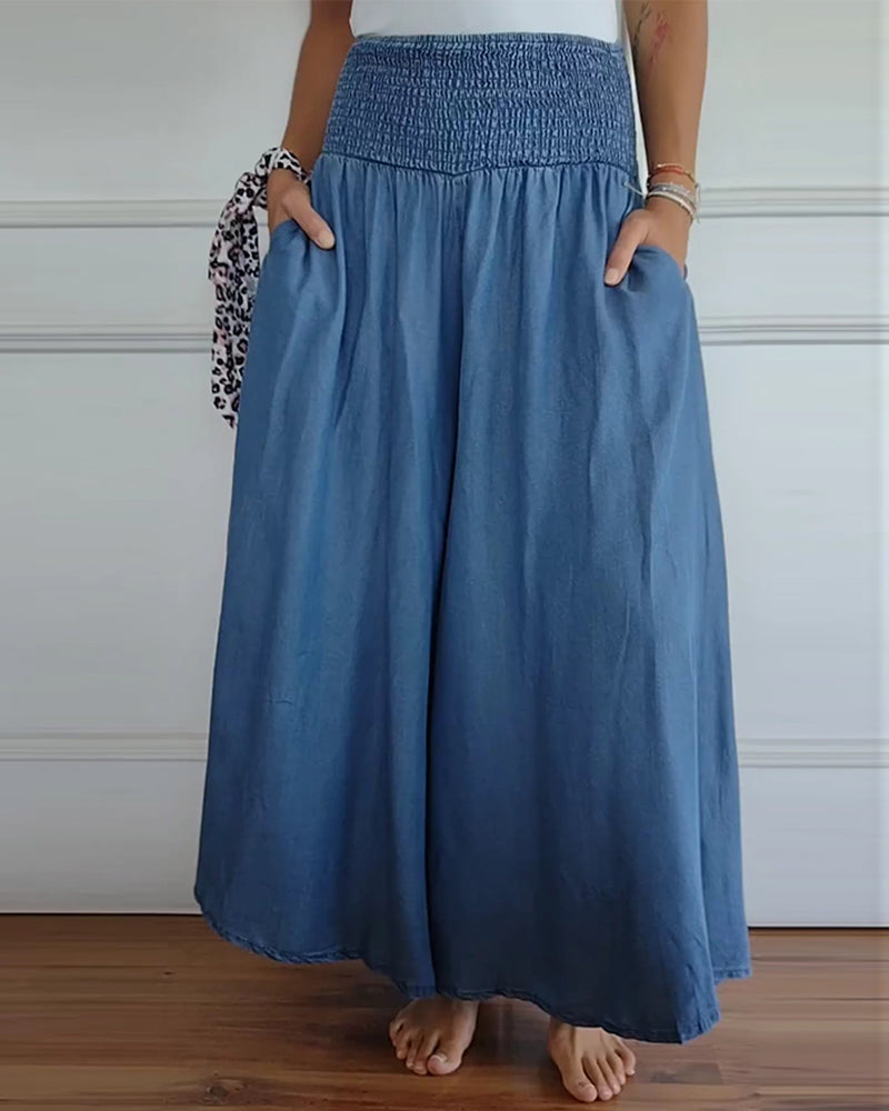 Lara pants styled with a simple top