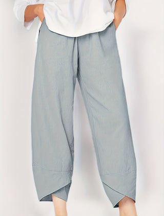 Kaeli trousers straight leg silhouette