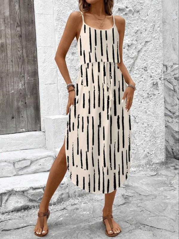 Blyte cami dress worn full length