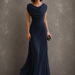 Jilliann Maxi Dress with Ruched Bodice