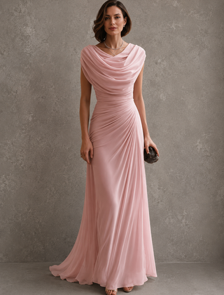 Jilliann Maxi Dress with Ruched Bodice