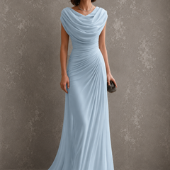 Jilliann Maxi Dress with Ruched Bodice