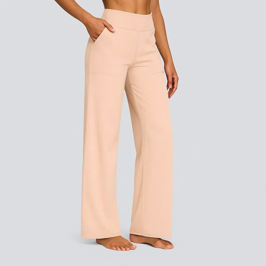 Olivia pants in apricot