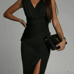 Evening dress in black
